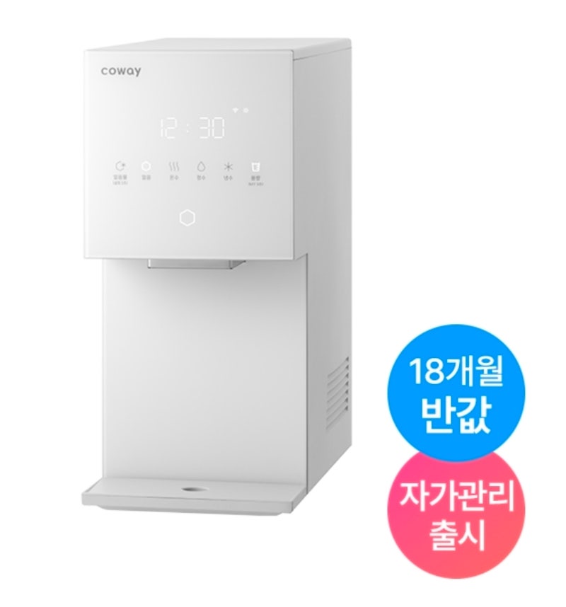 코웨이 아이콘 얼음정수기 미니 후기! 좁은 주방도 딱 맞는 얼음정수기 추천 ✔️ 신제품 렌....