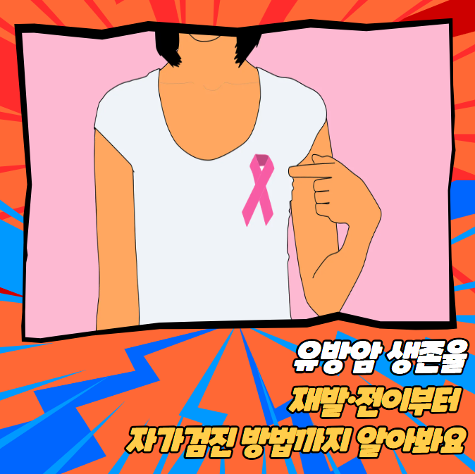 유방암 생존율, 재발·전이부터 자가검진 방법까지 알아봐요