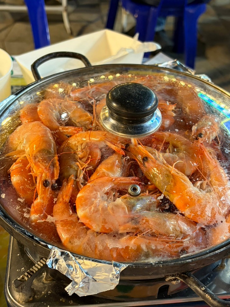 소래포구 야장에서 대하구이 먹고왔어요 친절했던 광장포차 솔직후기