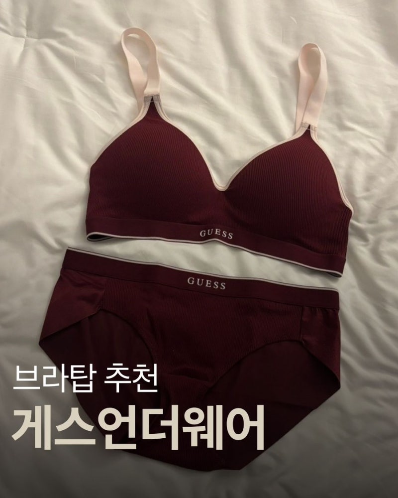 게스언더웨어 스포츠브라 추천