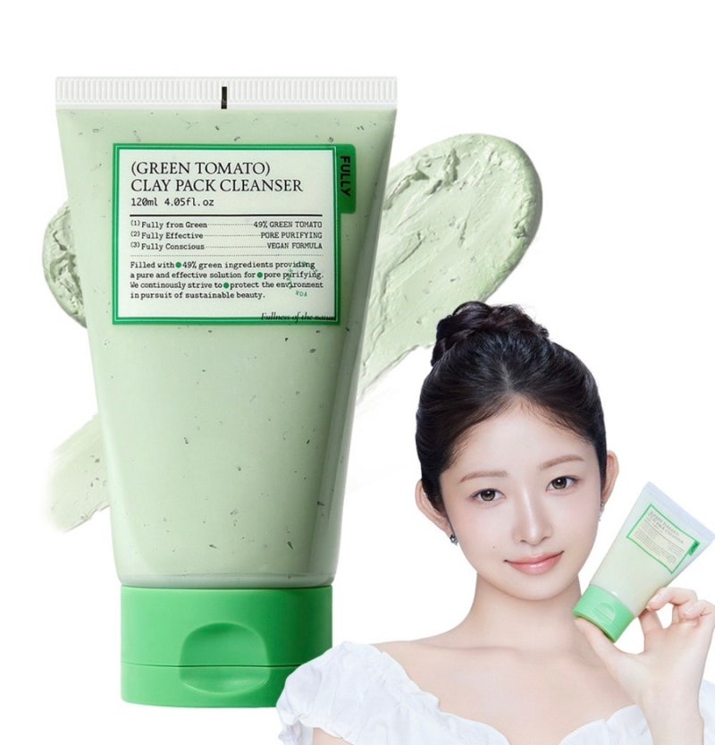 내돈내산, 세로 모공·기미 폭탄 맞고 시작한 홈케어! '풀리 그린토마토 클레이팩' 찐 사용 후....