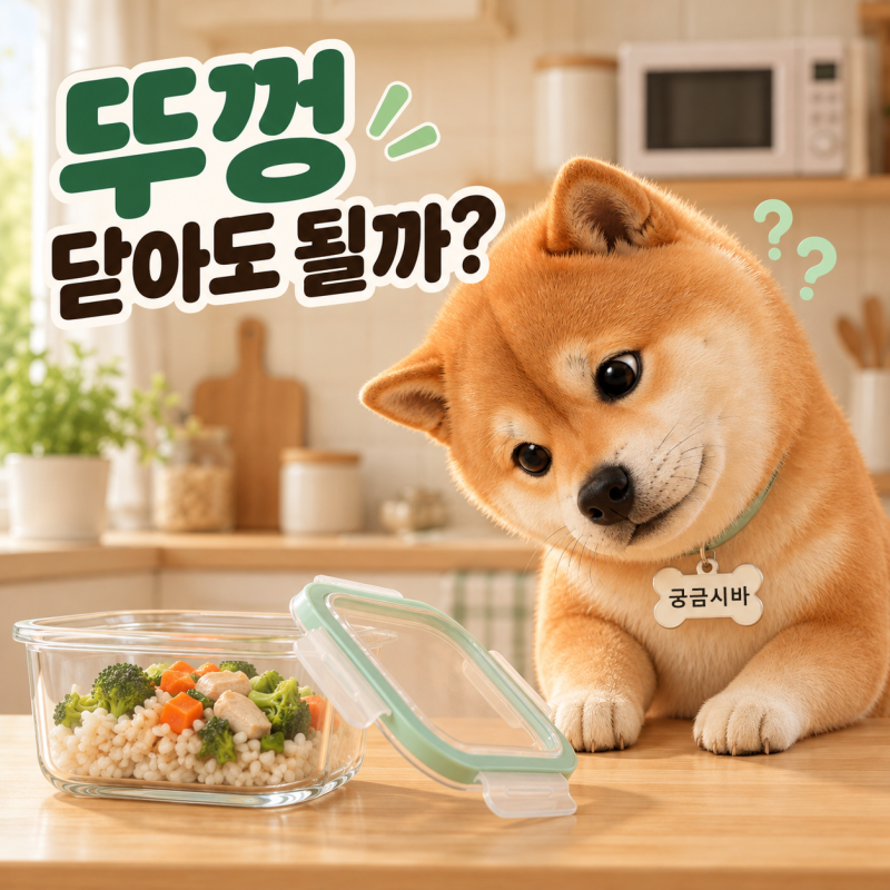 밀폐용기 전자레인지 사용｜뚜껑 닫고 데워도 될까?