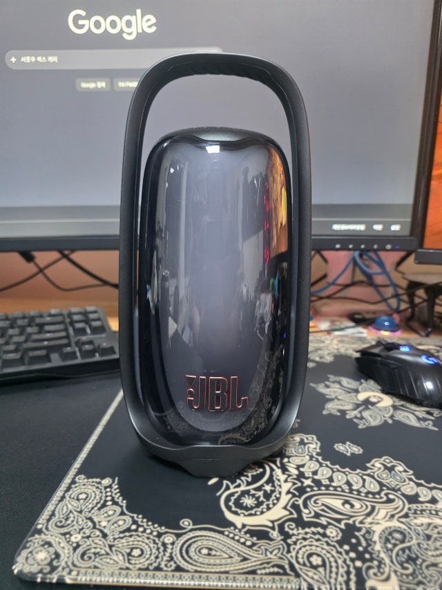 JBL PULSE6 블루투스 스피커 후기, 캠핑에서도 홈파티에서도 분위기 살리는 360도 LED 무드등