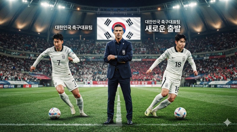 모레노호 첫 행보 시작! 손흥민·이강인 품고 4-4-2 예고…오늘 대전·교토전 직접 본다