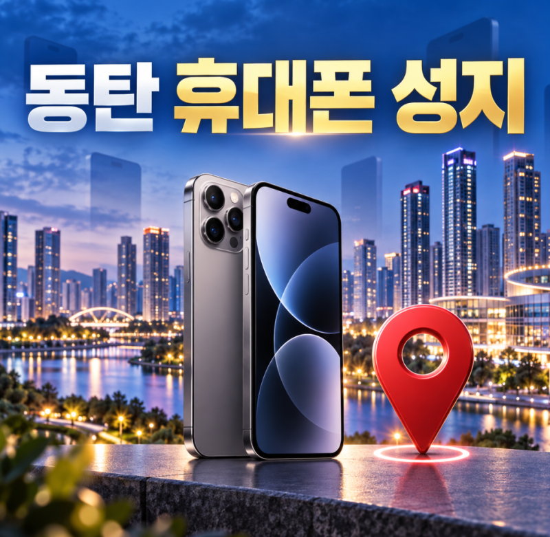 동탄 핸드폰 성지, 휴대폰직방 카페 시세표·좌표 확인 후기