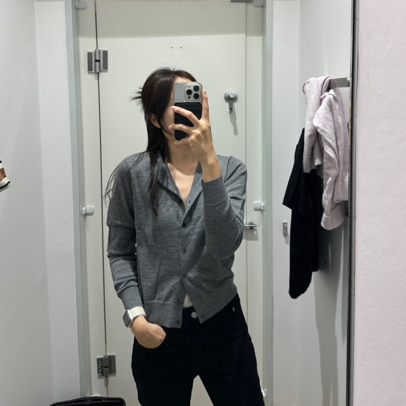 유니클로 가을신상 4가지 여자 가을옷 착장 후기 메리노 가디건 JW앤더슨 콜라보