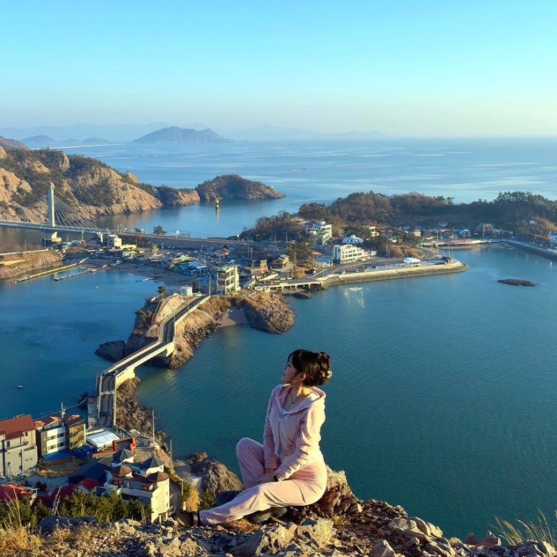 군산 가볼만한곳 선유도 장자도 대장봉 등산코스 전망대 일몰 포토존