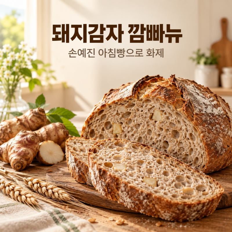 돼지감자 깜빠뉴, 손예진 아침빵으로 화제된 제품 정체와 먹는 법
