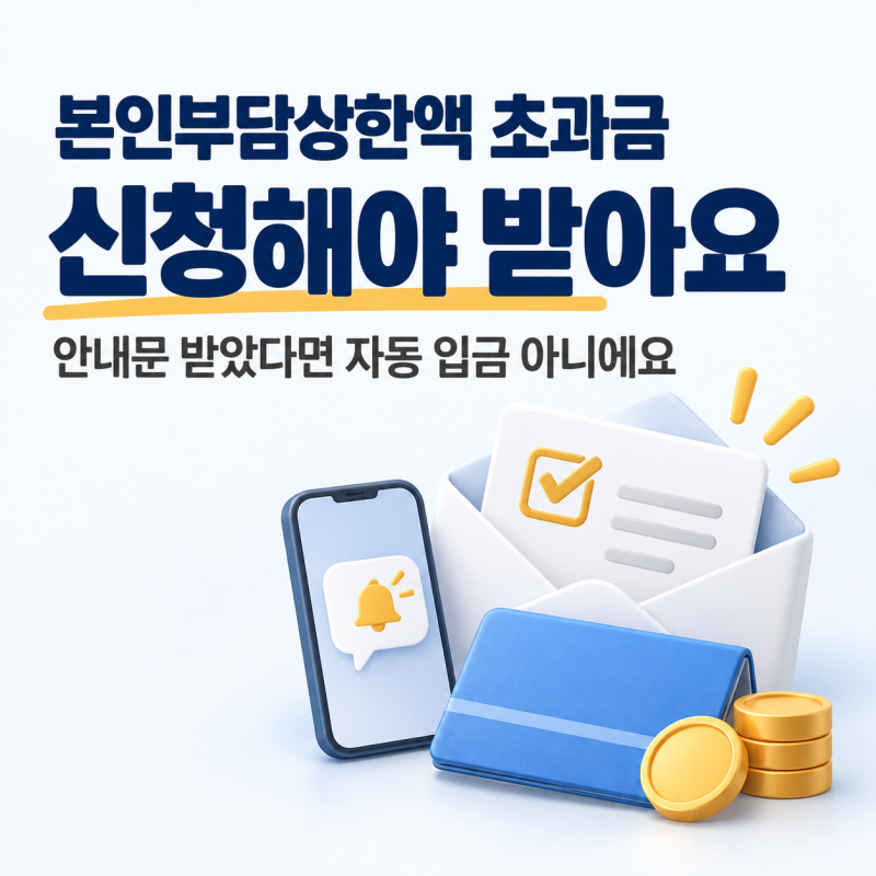 본인부담상한액 95만명은 신청해야 받아요｜신청방법·대리신청·지급일