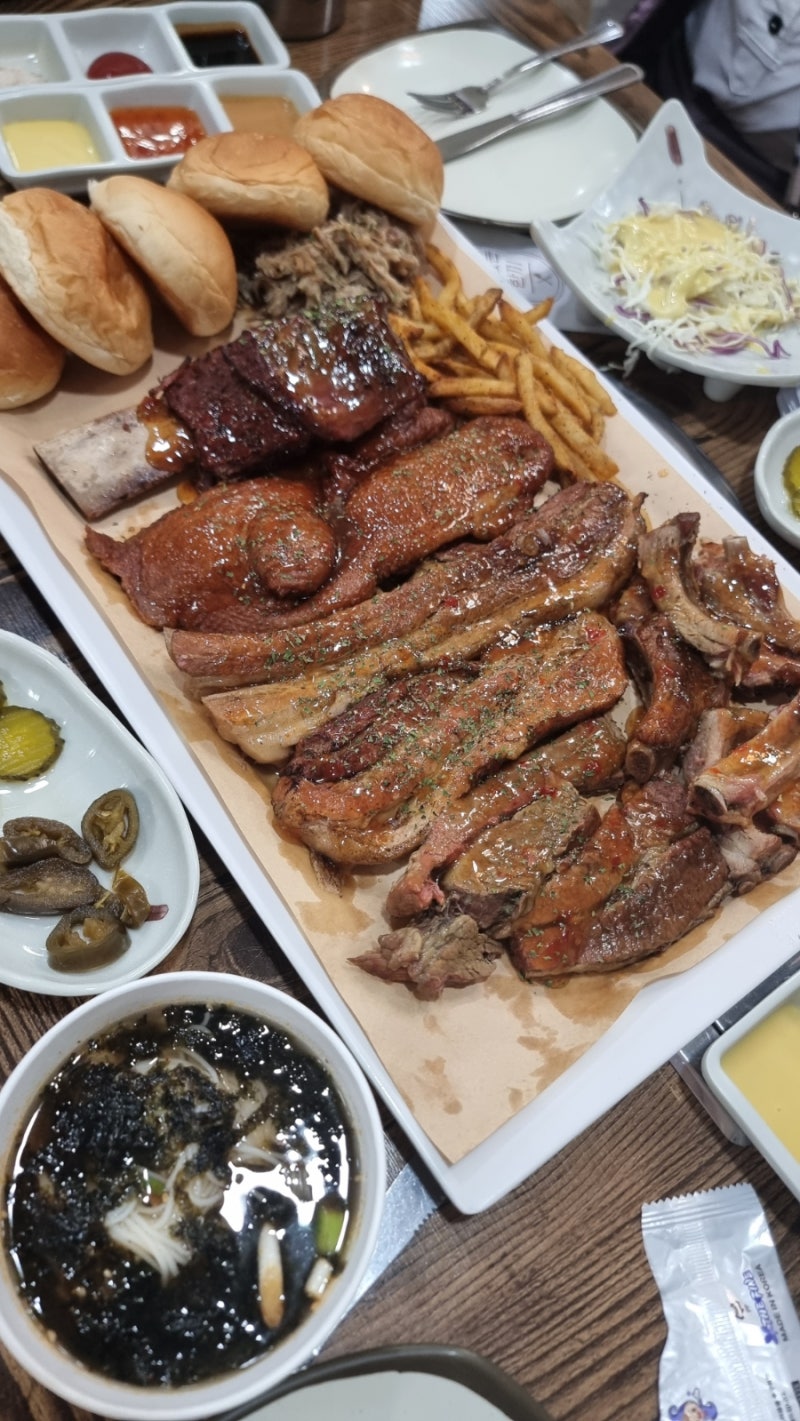 영천 맛집 천리향 텍사스 바베큐 가족외식