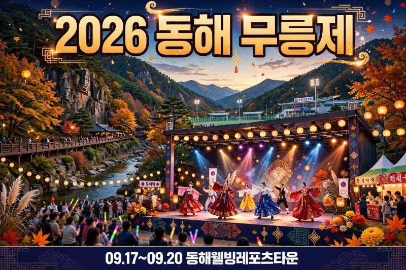 동해 무릉제 2026 어떤 즐거움이 기다릴까