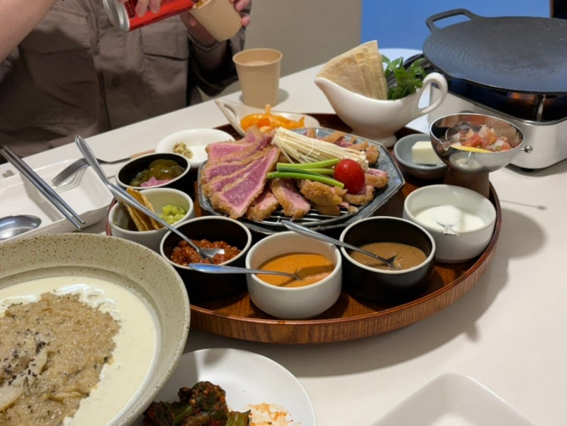 [부산 기장] 부산 현지인 맛집 고향연화 | 시그니처 화로 파히타, 연화리전복리조또 내돈내산....