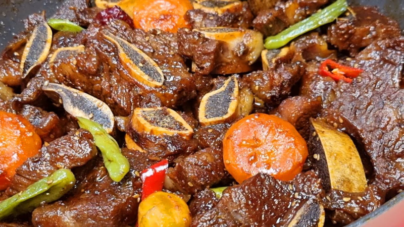 소갈비찜 레시피 양념 만들기 소고기갈비찜 만드는법