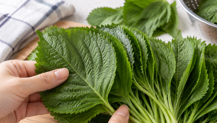 깻잎 보관법｜깻잎 시들지 않게 냉장보관 오래 하는 방법