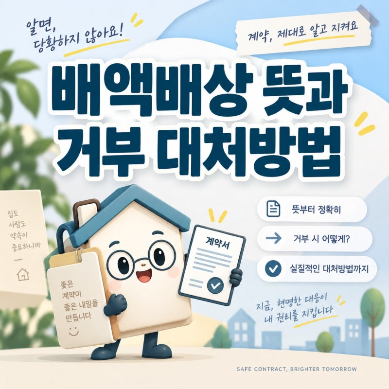 배액배상 뜻과 거부 대처방법 정리했어요