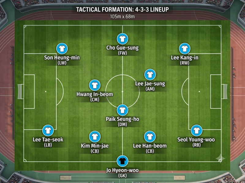 모레노 감독의 4-4-2전술활용시 예상효과!!!