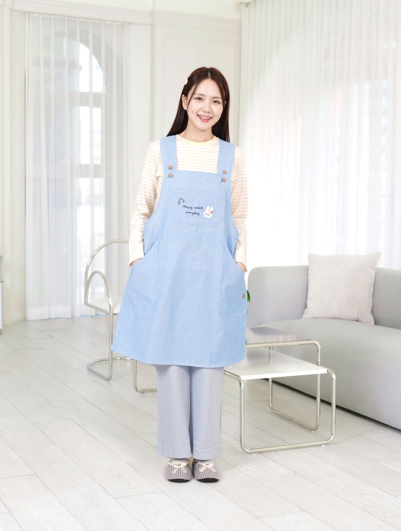 화사한 블루 어린이집 선생님 앞치마, 별사탕 추천