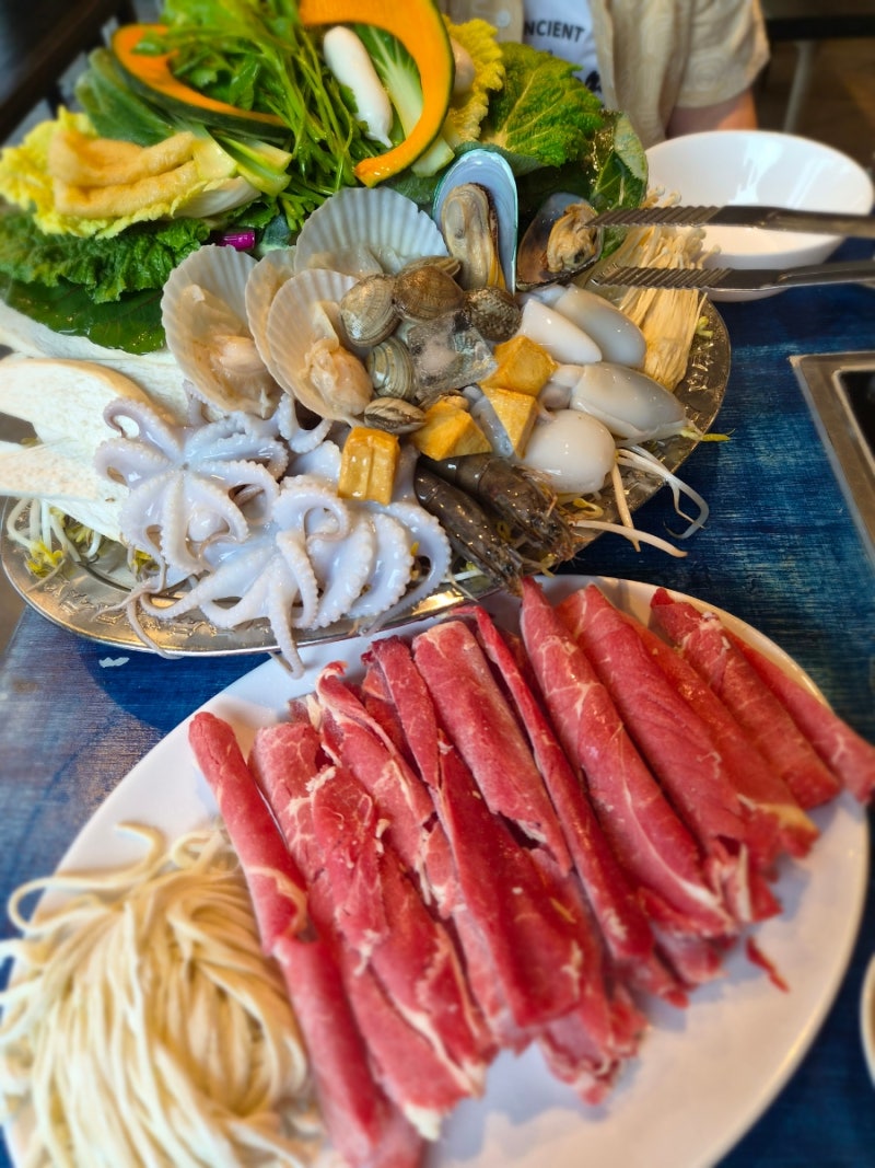 강릉샤브샤브 찾는다면 봉창이해물샤브칼국수, 초당동맛집 추천