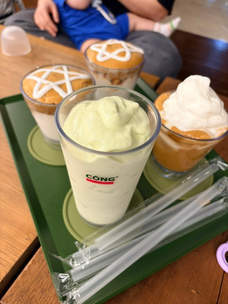 전주 아기랑 가기 좋은 좌식카페 콩카페 신상카페 추천 베트남커피 맛집