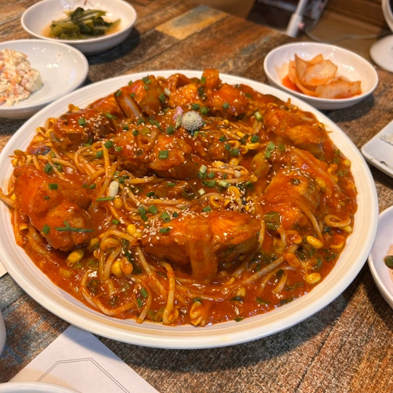 [목포] 평화광장 목포식 아구찜 맛집 “평광포미아귀찜”