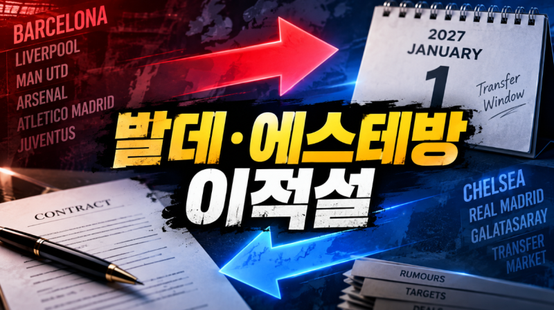 바르셀로나 이적설 핵심은 발데와 에스테방…리버풀·맨유 경쟁부터 마두에케·카마빙가까....