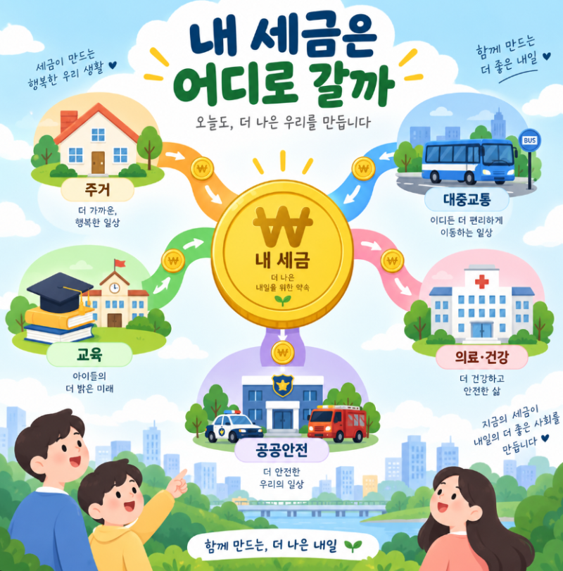 내 세금은 어디로 갈까, 2027년 예산안으로 보는 우리 일상의 변화