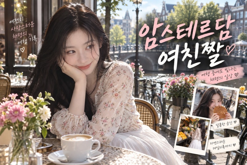 있지 채령 암스테르담 사진 화제, 자연스러운 여친짤 분위기와 스타일 분석