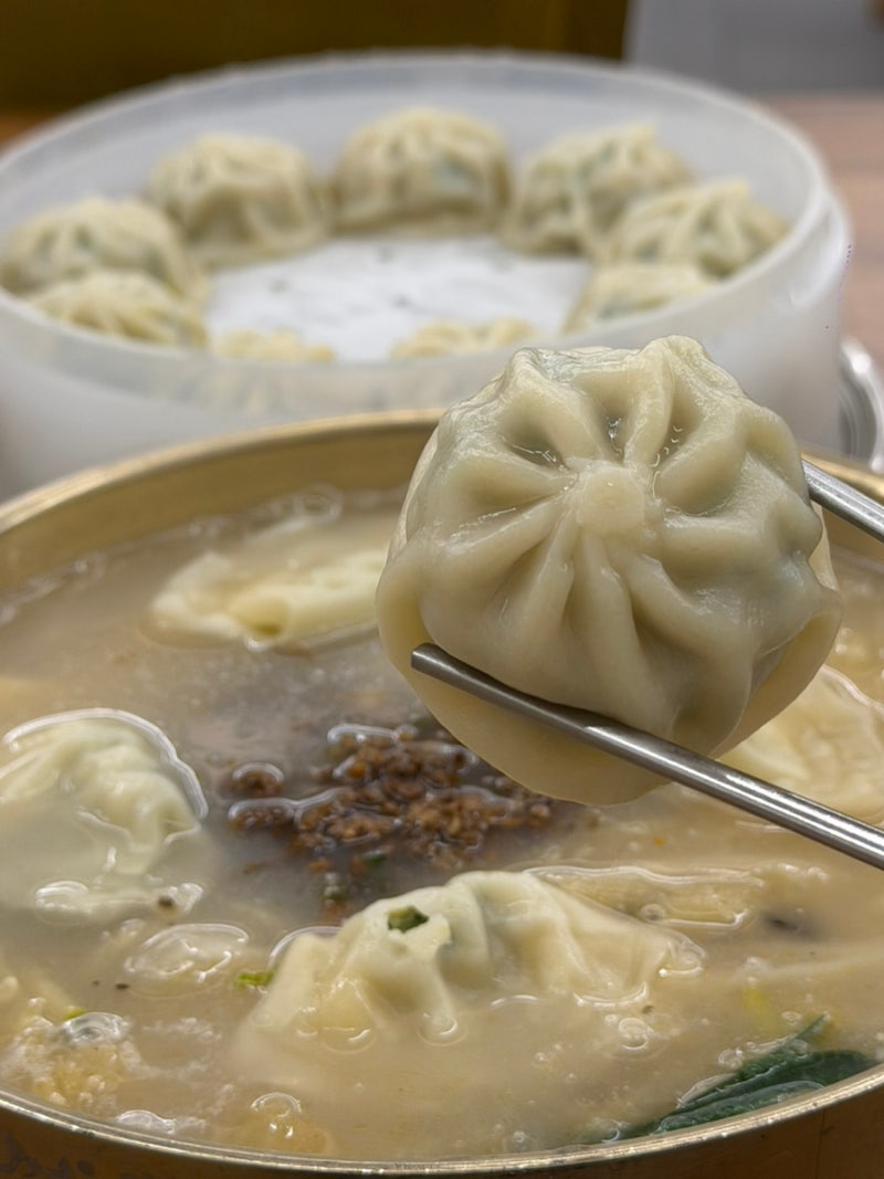 서현역 맛집 점심 강남교자 칼국수 만두 후기