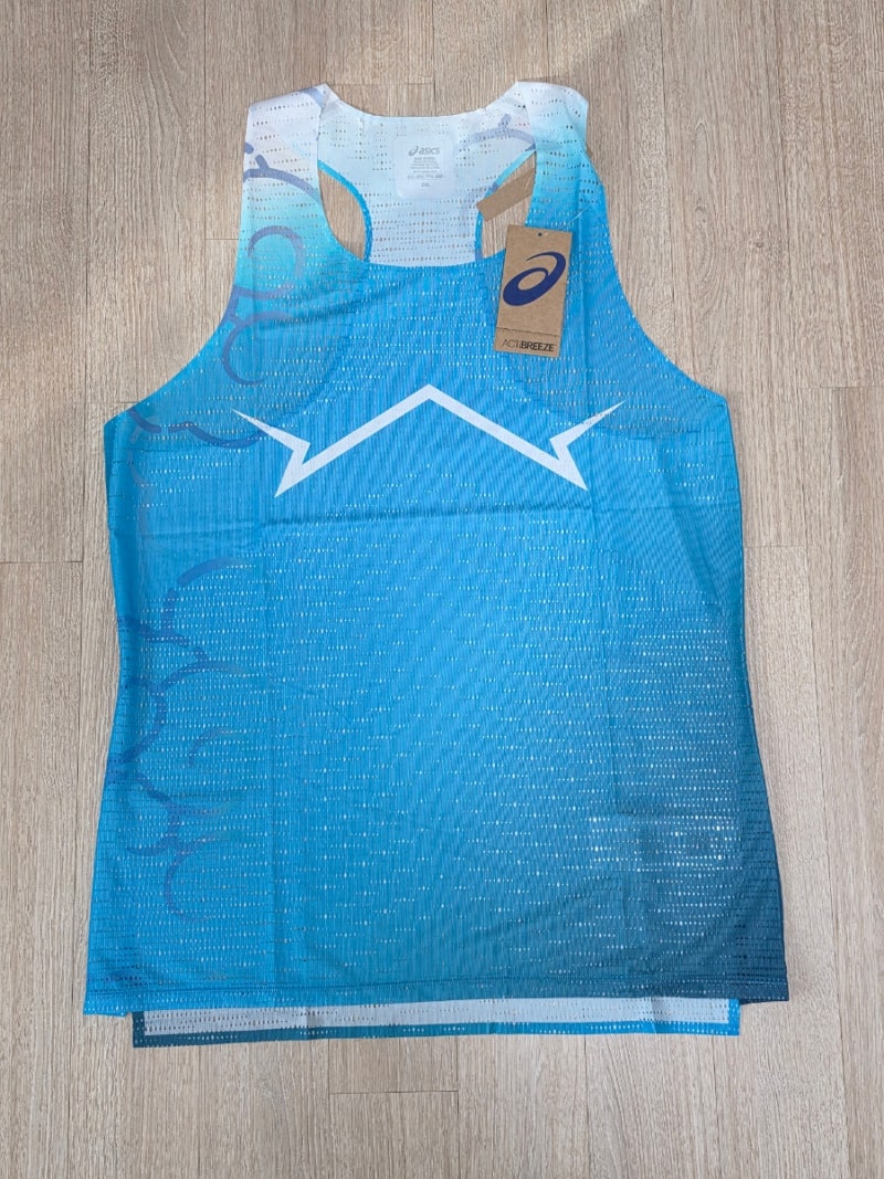 (내돈내산)아식스 메타스피드 싱글렛 아쿠아리움Asics Metaspeed Singlet Aquarium XXL사이즈(2091A812-416....