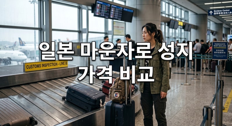 일본 마운자로 성지 가격 비교 및 방문시 주의할 점