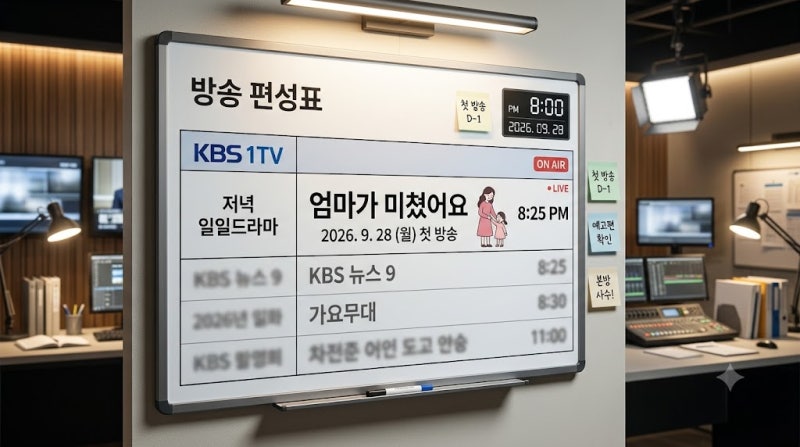엄마가 미쳤어요 드라마 기본정보 출연진 줄거리 총정리