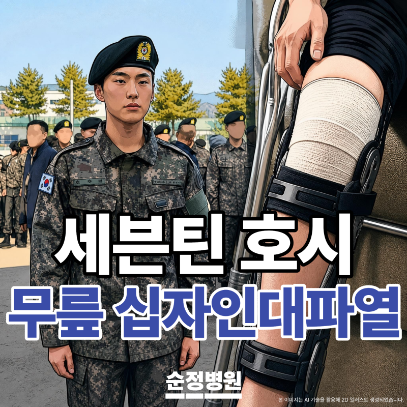 세븐틴 호시 무릎 전방십자인대 ACL 파열 치료법 수술법