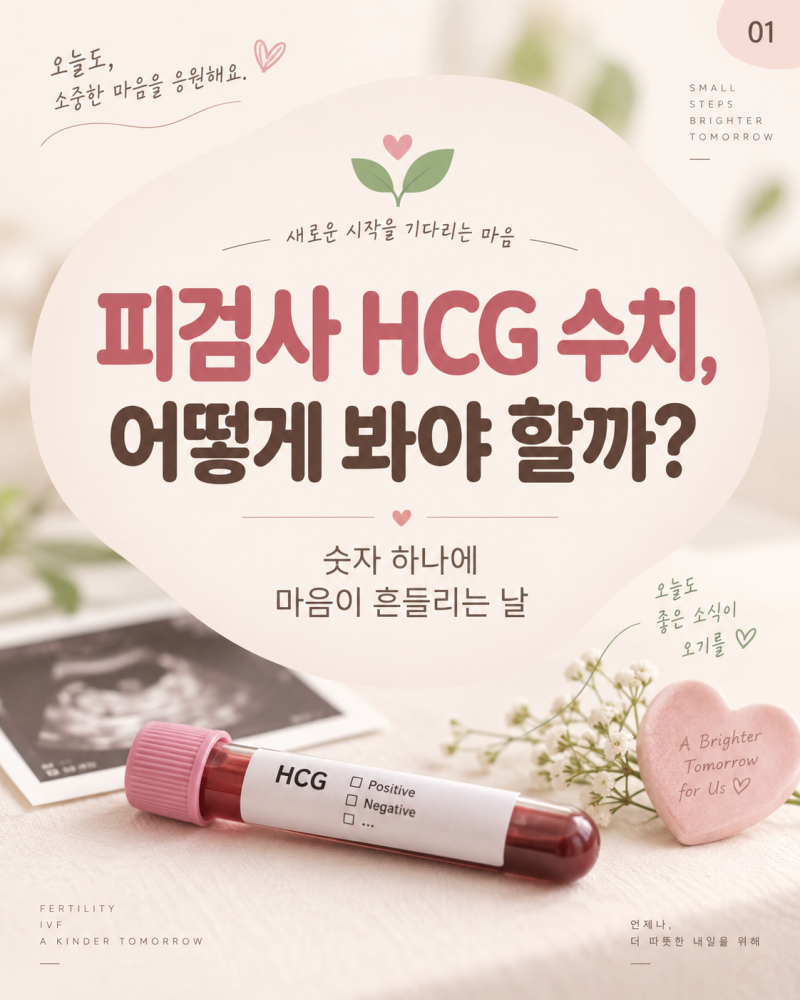 피검사 HCG 수치 이해하기