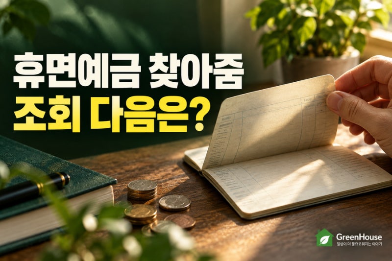 “휴면예금 찾아줌, 잔액이 보이면 바로 받을 수 있을까?”