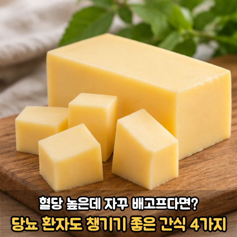 혈당 높은데 자꾸 배고프다면? 당뇨 환자도 챙기기 좋은 간식 4가지