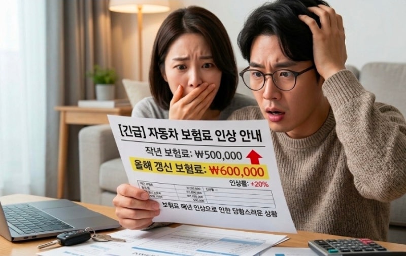 또! 올랐어 자동차보험료