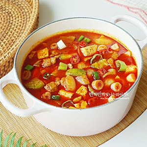 돼지고기 고추장찌개 레시피 류수영 애호박찌개