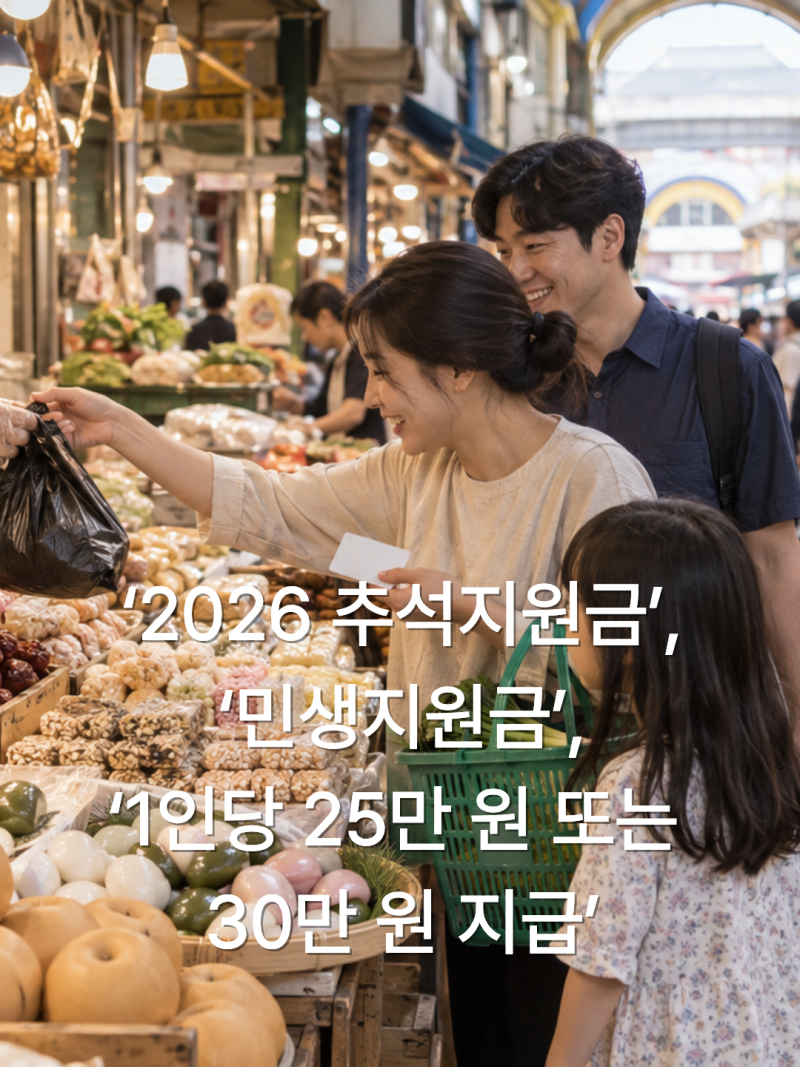 2026 대구·경북 추석지원금 총정리｜문경 25만 원 지급, 울진 30만 원은 어떻게 됐나