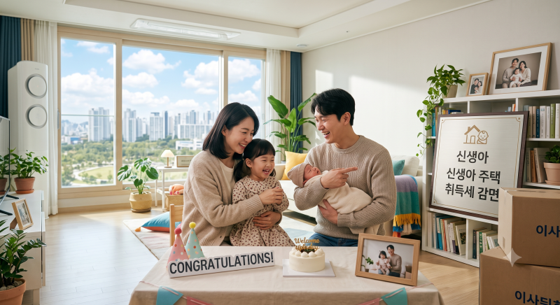 출산,양육 가구 주목! 신생아 주택 취득세 감면조건 & 둘째 때 또 받을 수 있을까?