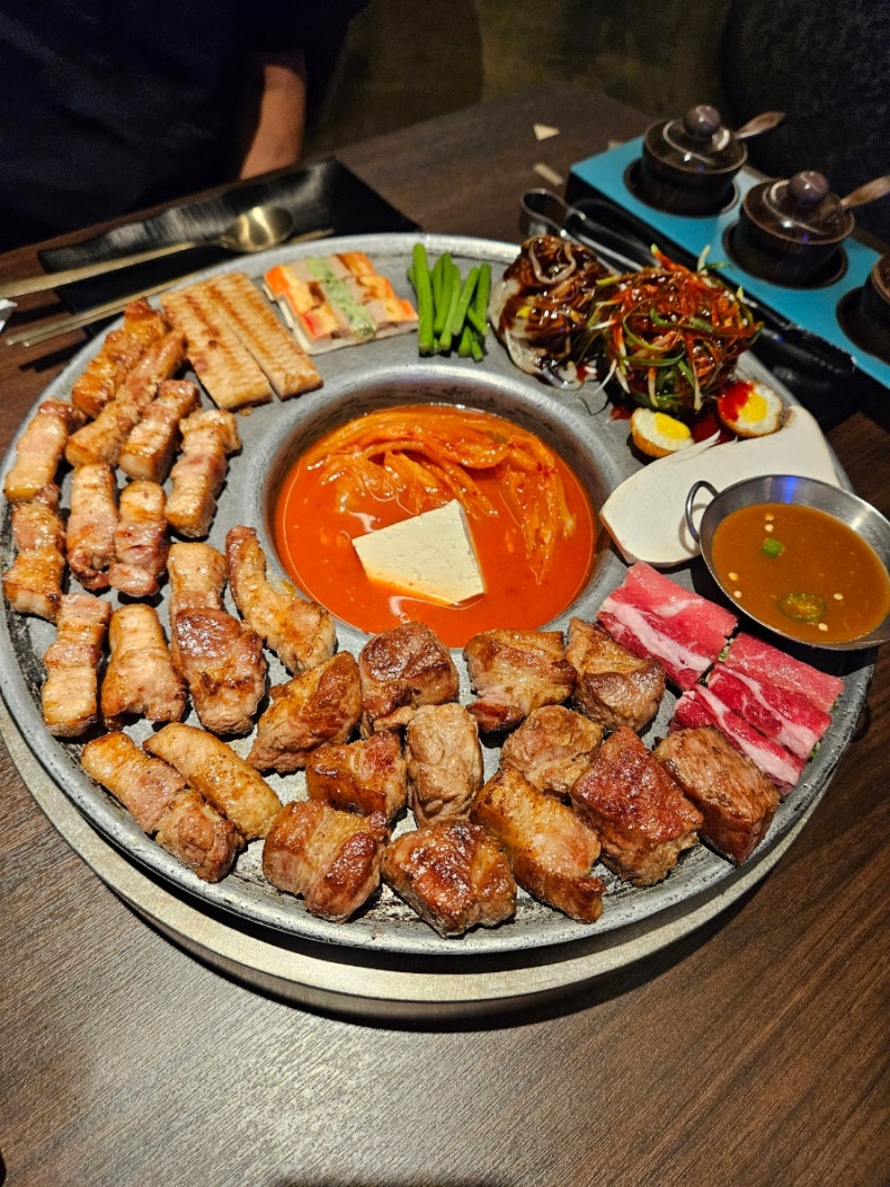 [고갓 광안리본점] 부산 광안리 단체 회식 식당 추천 주차 메뉴