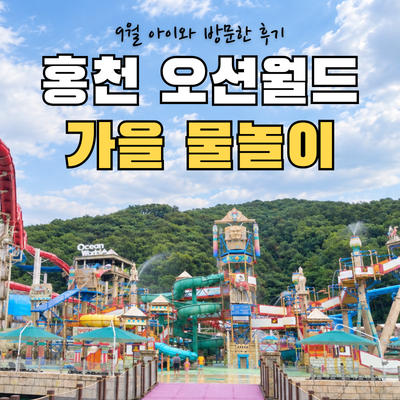 홍천 오션월드 9월 아이와 재방문 후기｜가을 물놀이 실내·야외존 운영 및 할인요금