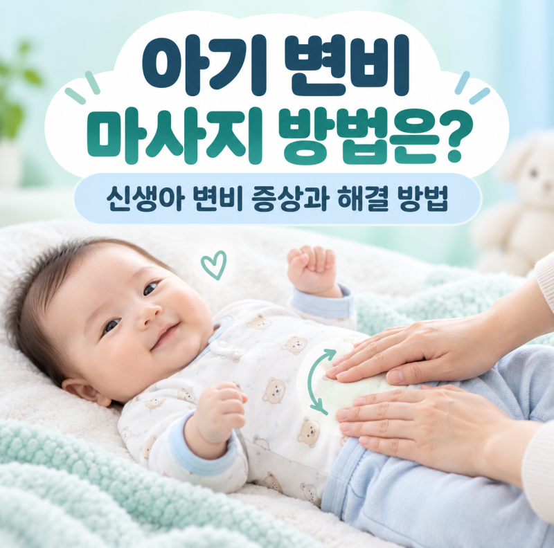 아기 변비 마사지 방법은? 신생아 변비 증상과 해결 방법 알아보기