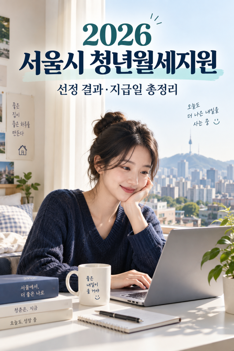 2026 서울시 청년월세지원 선정 결과 확인 지급일과 변경신청 총정리