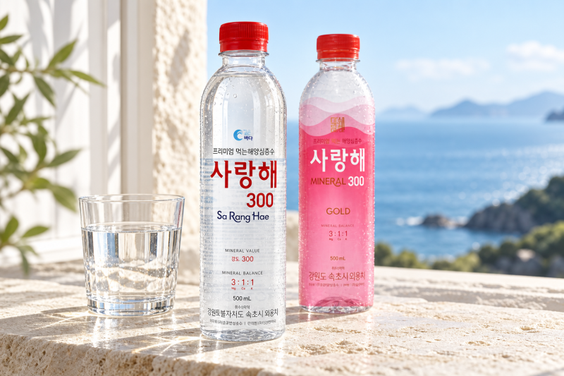 미네랄워터 추천, 3:1:1 밸런스와 경도300을 함께 보는 이유