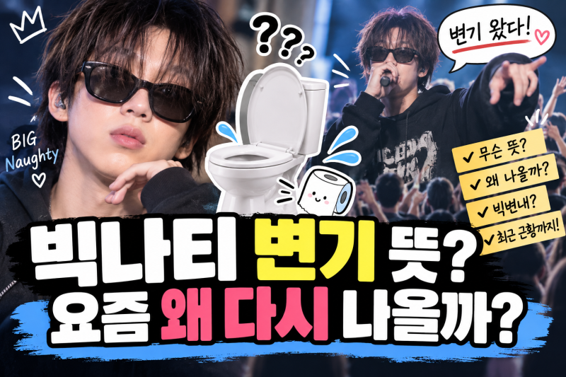 빅나티 변기 뜻 뭐길래? 요즘 다시 나오는 이유 빅변내 밈 정리