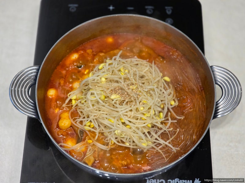 【매운 등갈비찜】 명절 음식 느끼함 쓸어내리는 맵기 조절! 넘나 맛있어요! (백설 매운 갈비....