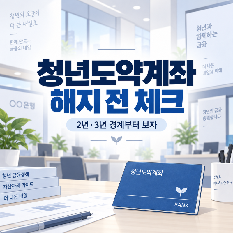 “돈 못 넣은 달 있다고 포기하지 마세요” 청년도약계좌에서 놓치기 쉬운 것
