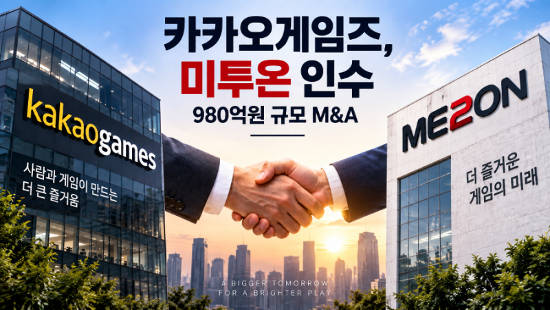 카카오게임즈, 980억원에 미투온 인수…소셜카지노 품은 이유는?