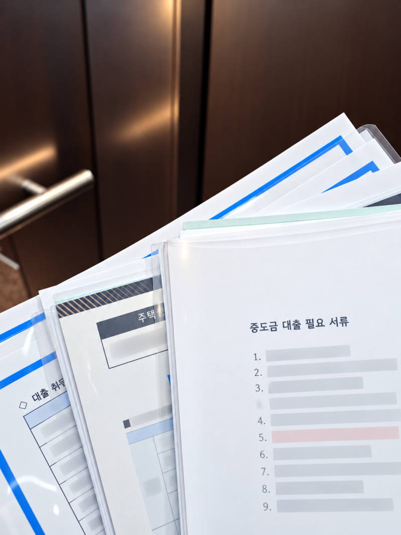 아파트 중도금 대출 후기｜모델하우스 신청부터 이직자 준비서류, HUG 보증료 할인까지