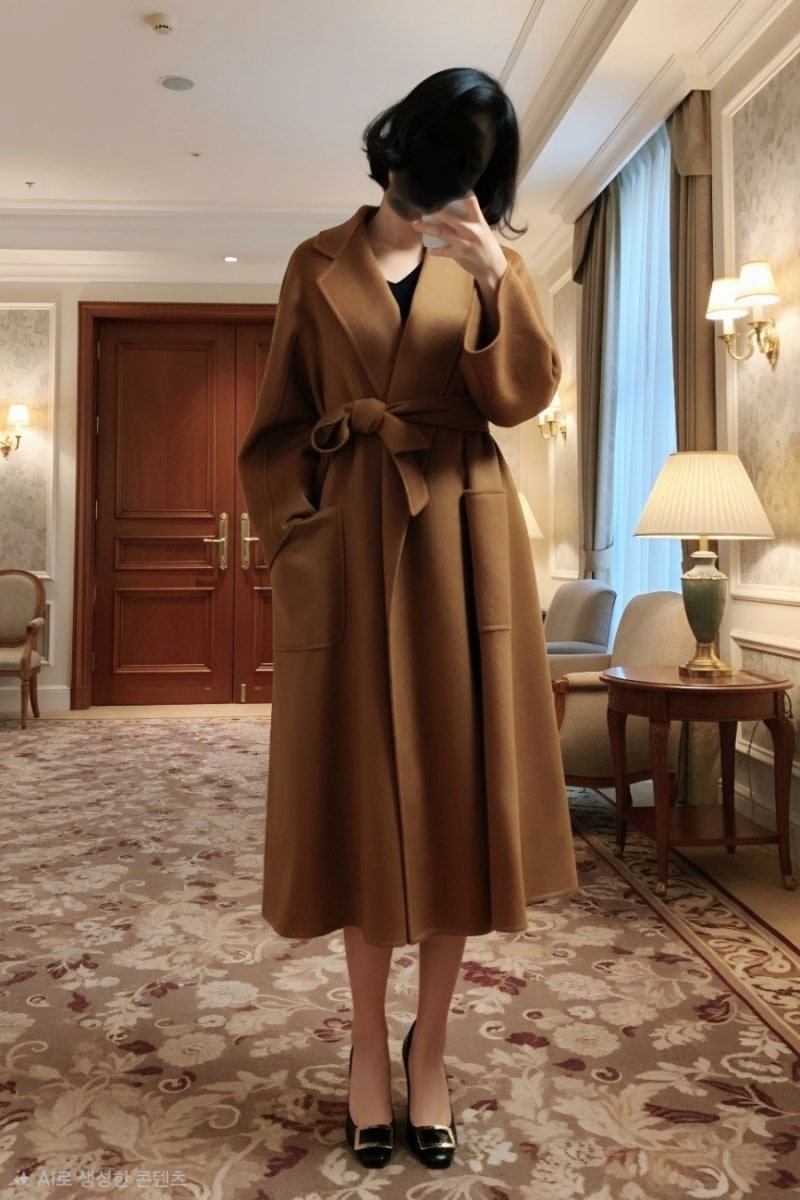 MaxMara 막스마라 루드밀라 캐시미어코트 (구.라브로) 실착용 후기/장단점 리뷰